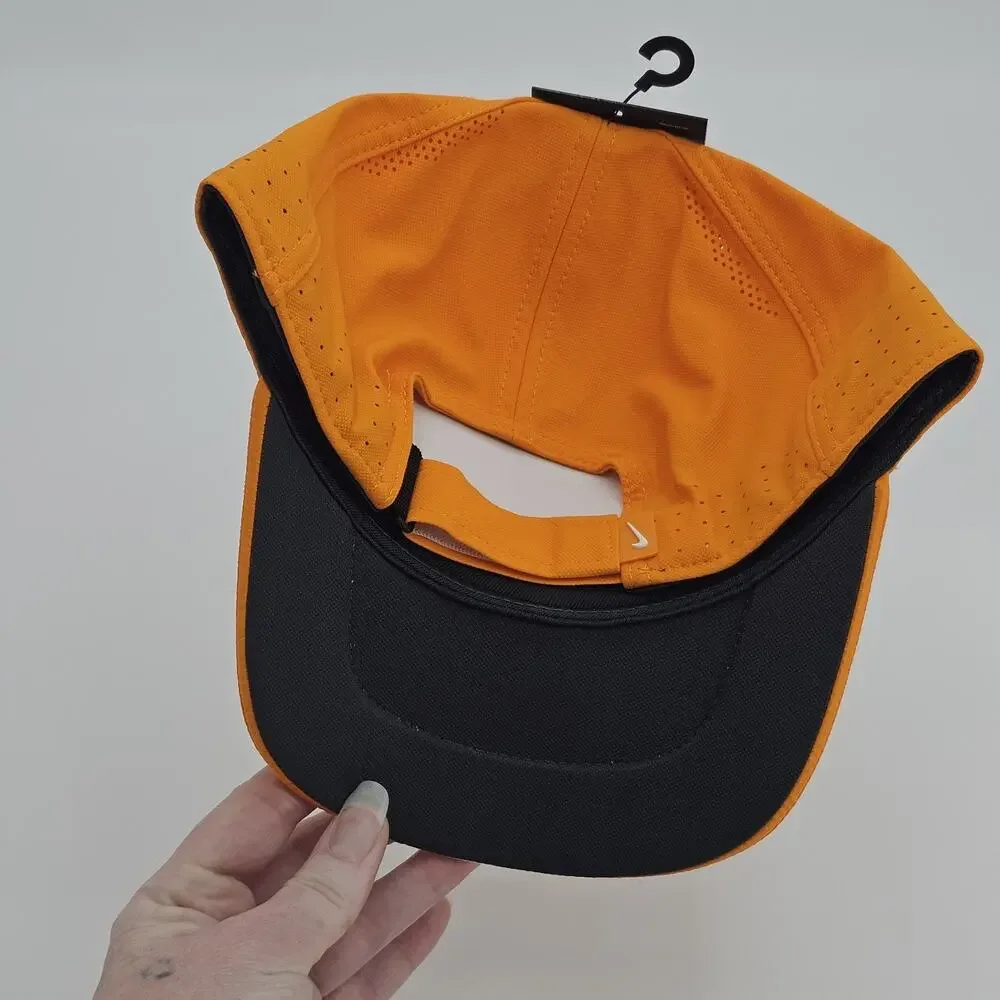 New NIKE Legacy 91 Dri-Fit Adult Unisex Adjustable Hat Cap Light Orange